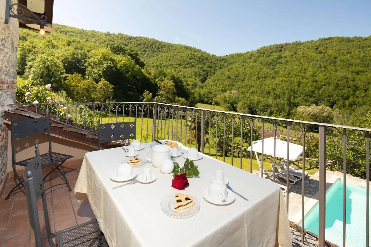 Country House With Pool And Outbuilding Fivizzano By Vacavilla Terenzano  Italy